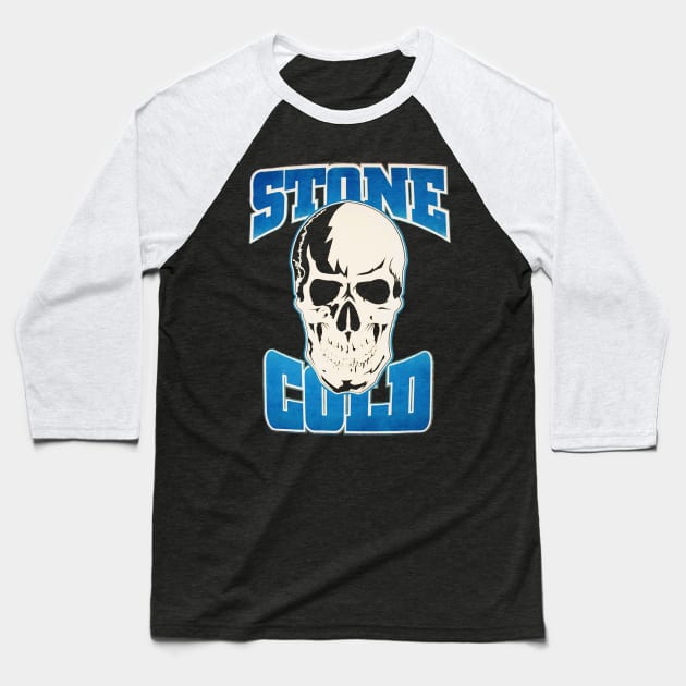 Skull of Cold Baseball T-Shirt by IndianaWild